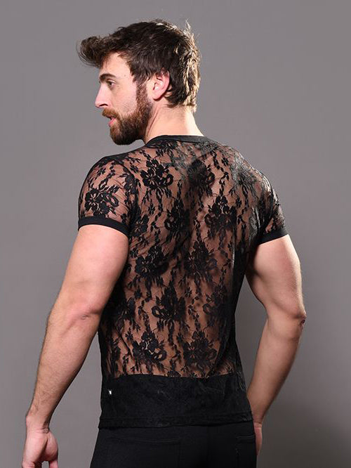 Andrew Christian Unleashed Lace Tee