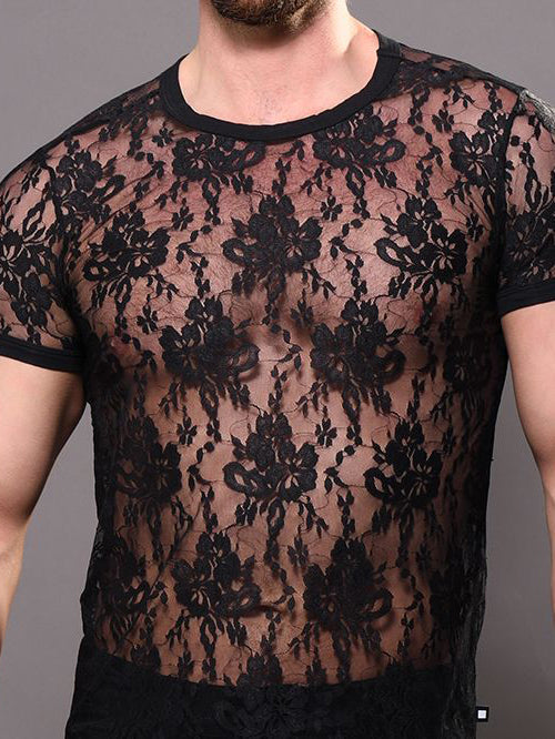 Andrew Christian Unleashed Lace Tee