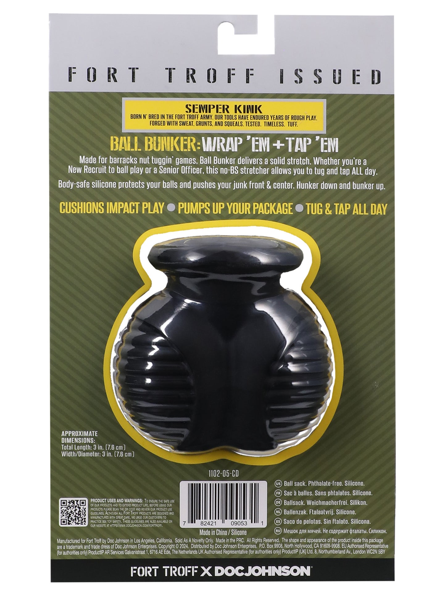 Doc Johnson - Fort Troff Ball Bunker - Ball Sack