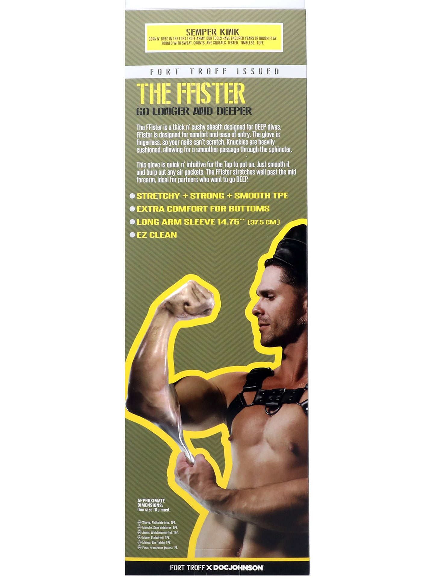 Doc Johnson - Fort Troff The FFister - Arm Sleeve - Frost