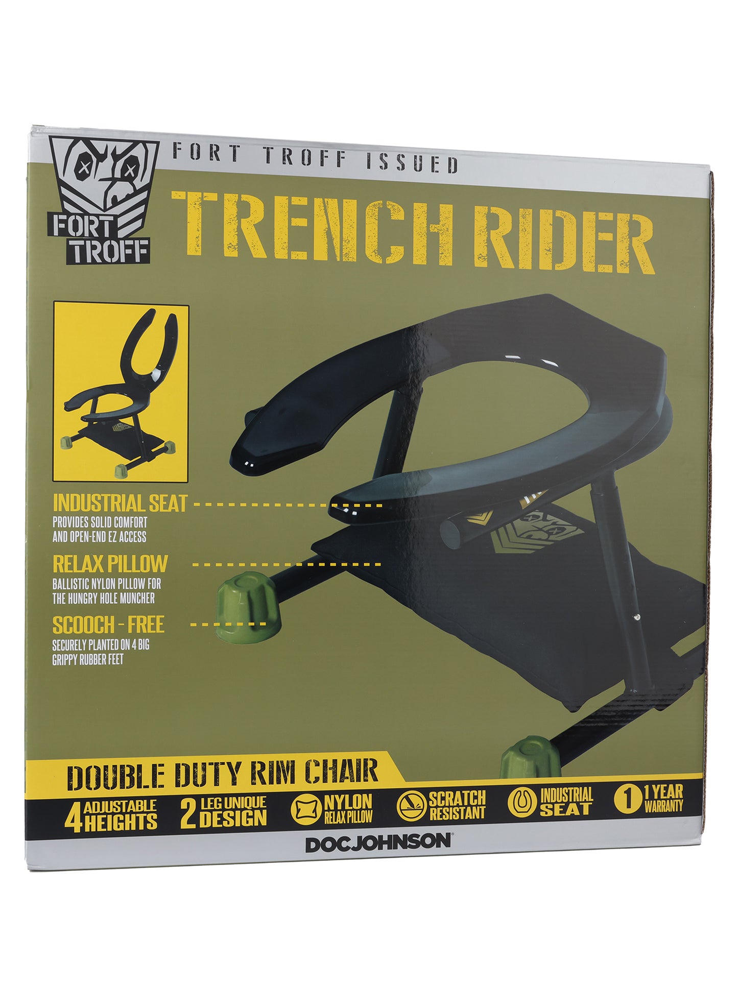 Doc Johnson - Fort Troff Trench Rider Rim Chair