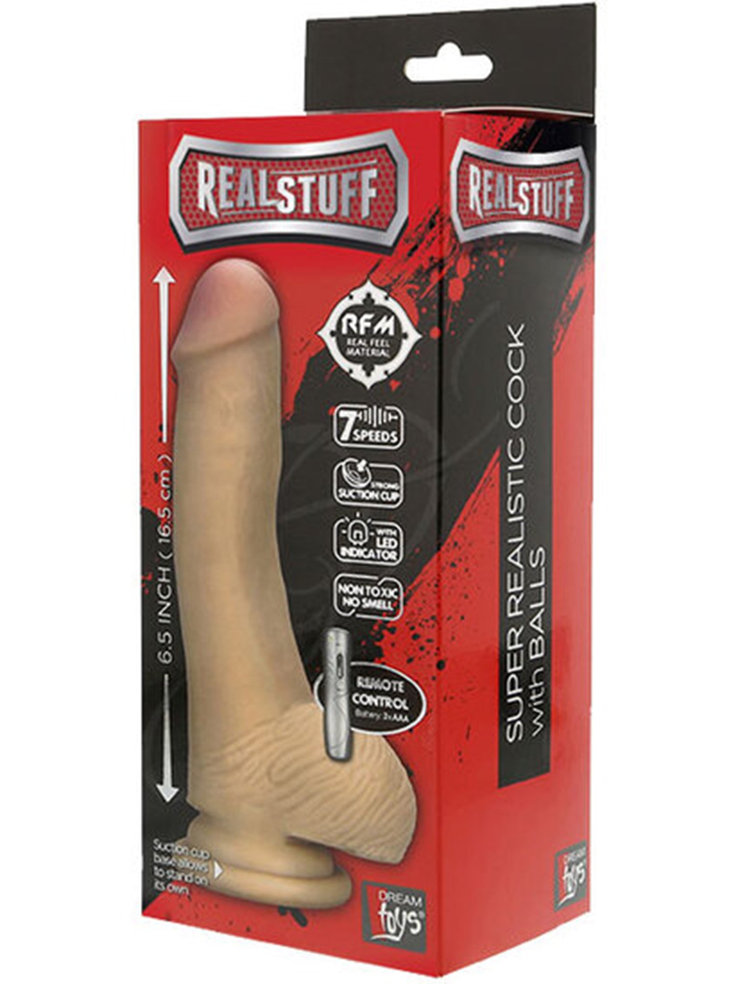 RealStuff - Real Feel Realistic Dildo Vibrator II 16,5 cm