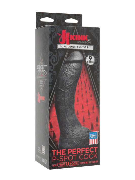 Doc Johnson - The Perfect P-Spot Cock Dildo Realistico Doble Densidad Curvo 24,1 cm