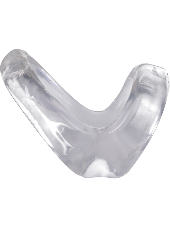 Doc Johnson - ROCK SOLID Dual Cock Ring The Hoist - Transparent