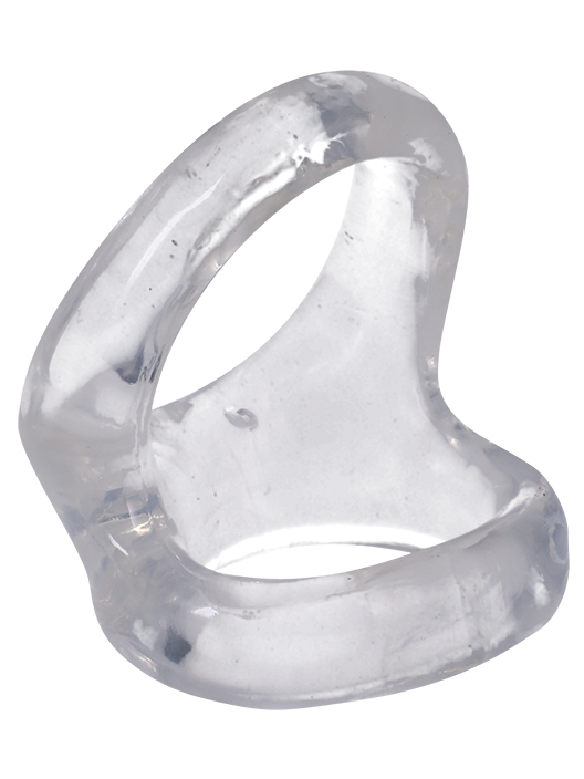 Doc Johnson - ROCK SOLID Dual Cock Ring The Hoist - Transparent
