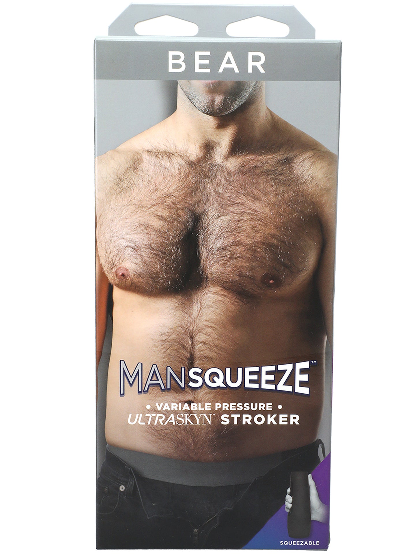 Doc Johnson - Man Squeeze - Bear - ULTRASKYN Masturbator - Ass