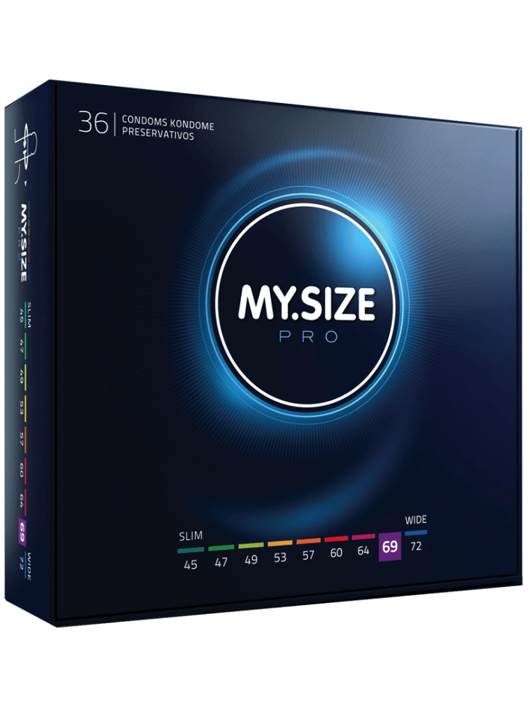 My.Size Pro - Latex Condoms with a width of 69 mm
