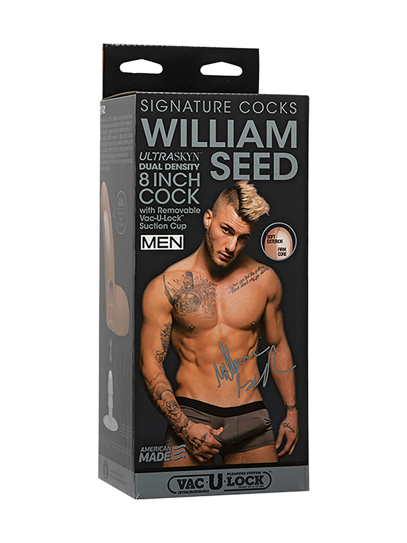 Doc Johnson - Signature Cocks Dual Density Realistic Dildo Flesh William Seed 21 cm