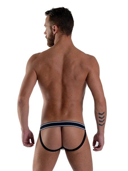 Mister B - URBAN Manhattan Jockstrap White and Black