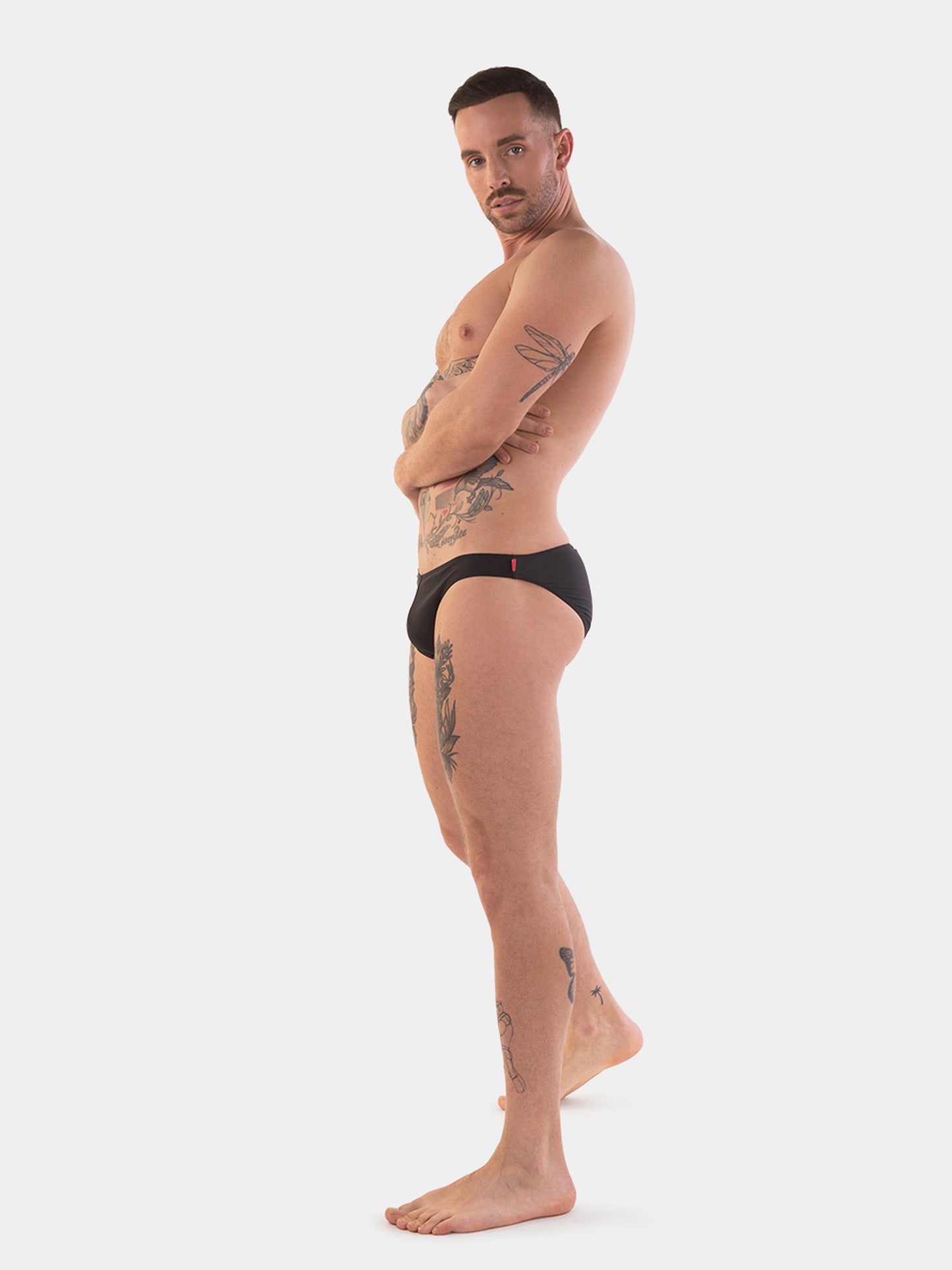 Barcode Berlin Swim Brief Micha Black