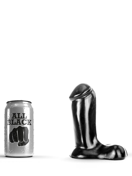 All Black - Realistic Plug Piston 14 cm
