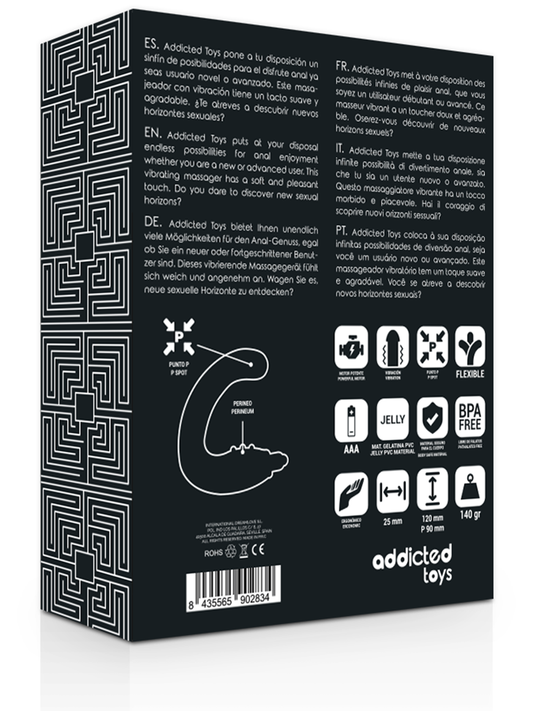 ADDICTED TOYS – Premium Prostate and Perineum Stimulator