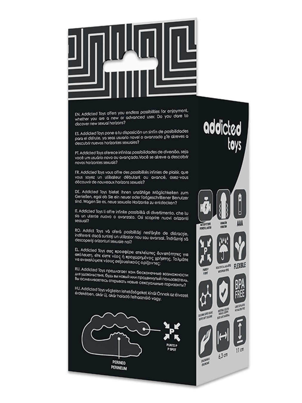 Addicted Toys - Vibrating Prostate Anal Massager