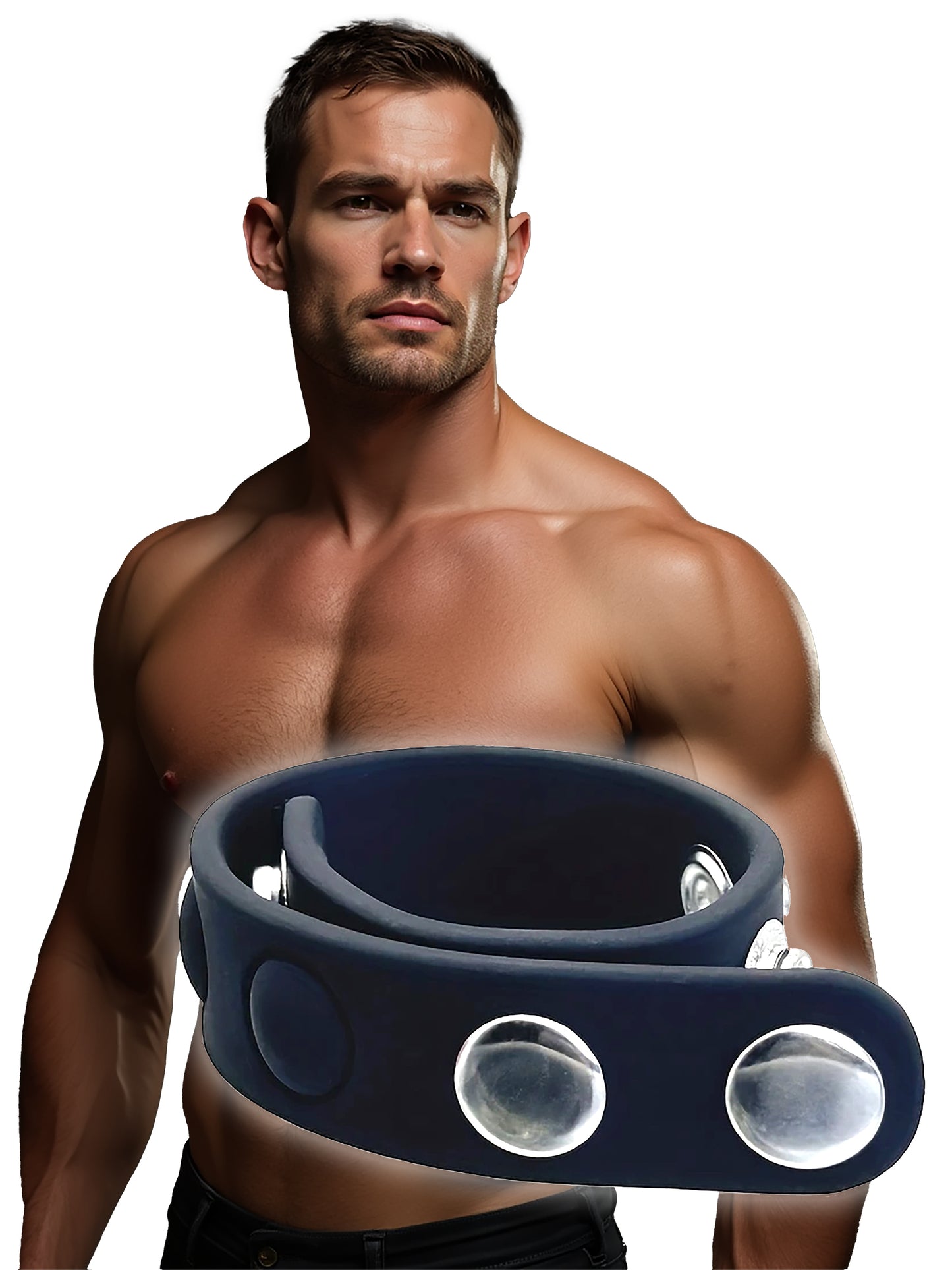 Rabo De Toro - MAXX C-STRAP Adjustable Silicone Cock Strap 23 cm