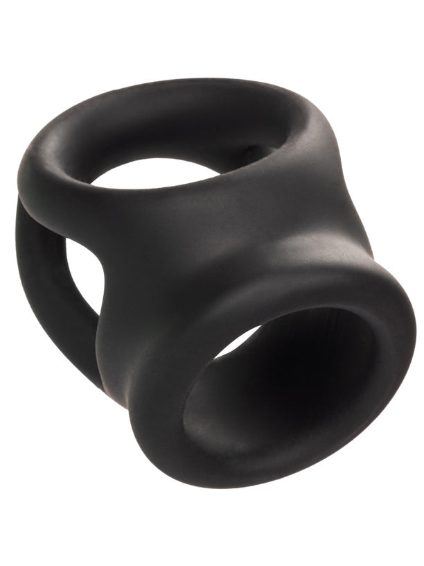 CalExotics - Alpha™ Liquid Silicone Dual Cage & Ring