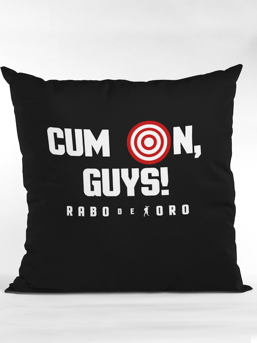 Rabo De Toro - CUM On Guys - Funda de Cojín BDSM