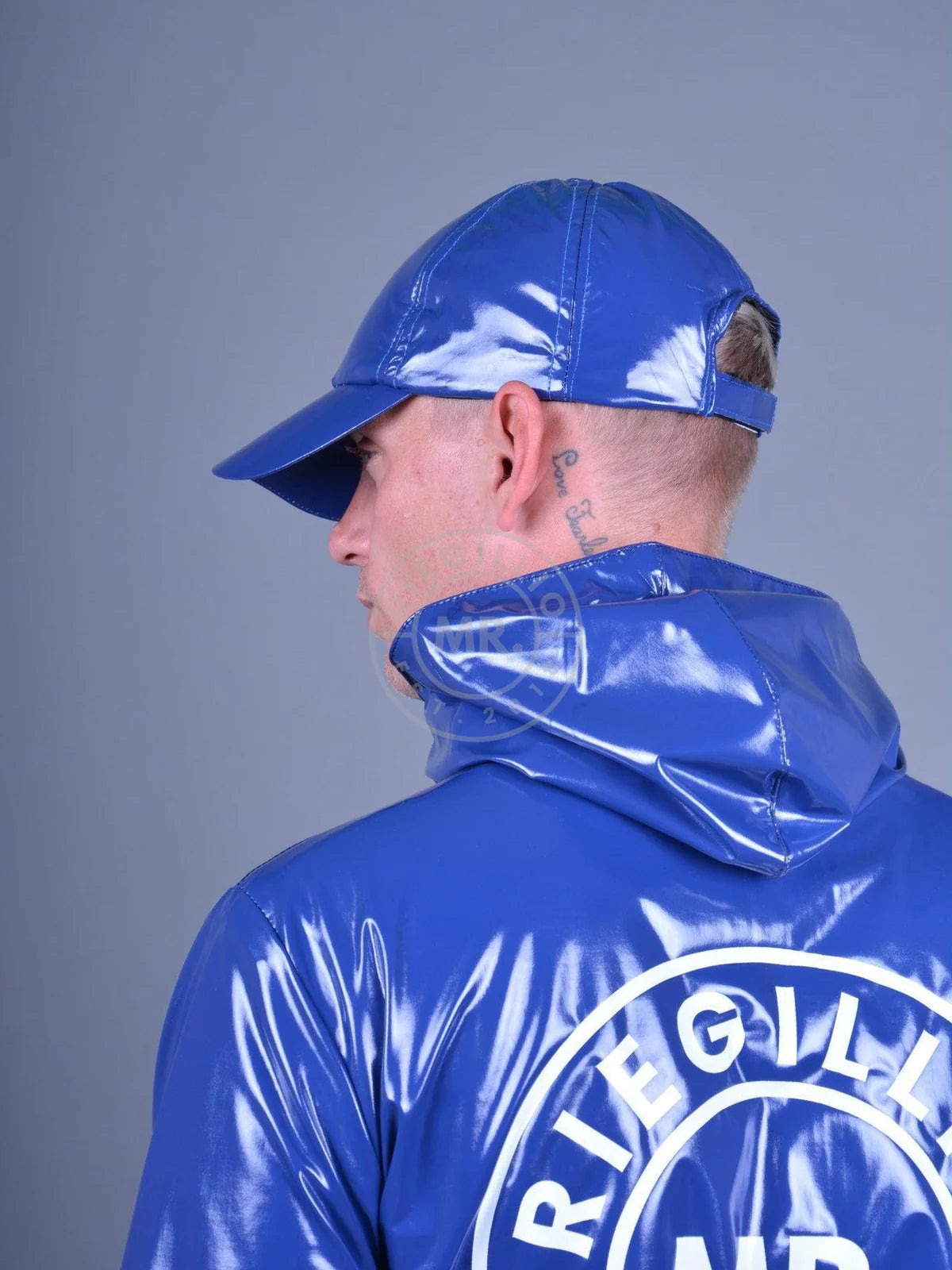 MR. Riegillio - PVC Cap Blue