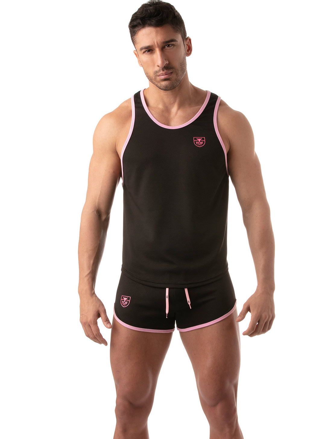 Tof Paris - Mesh Tank Top Black