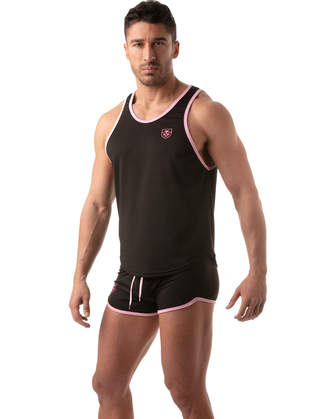 Tof Paris - Mesh Tank Top Black