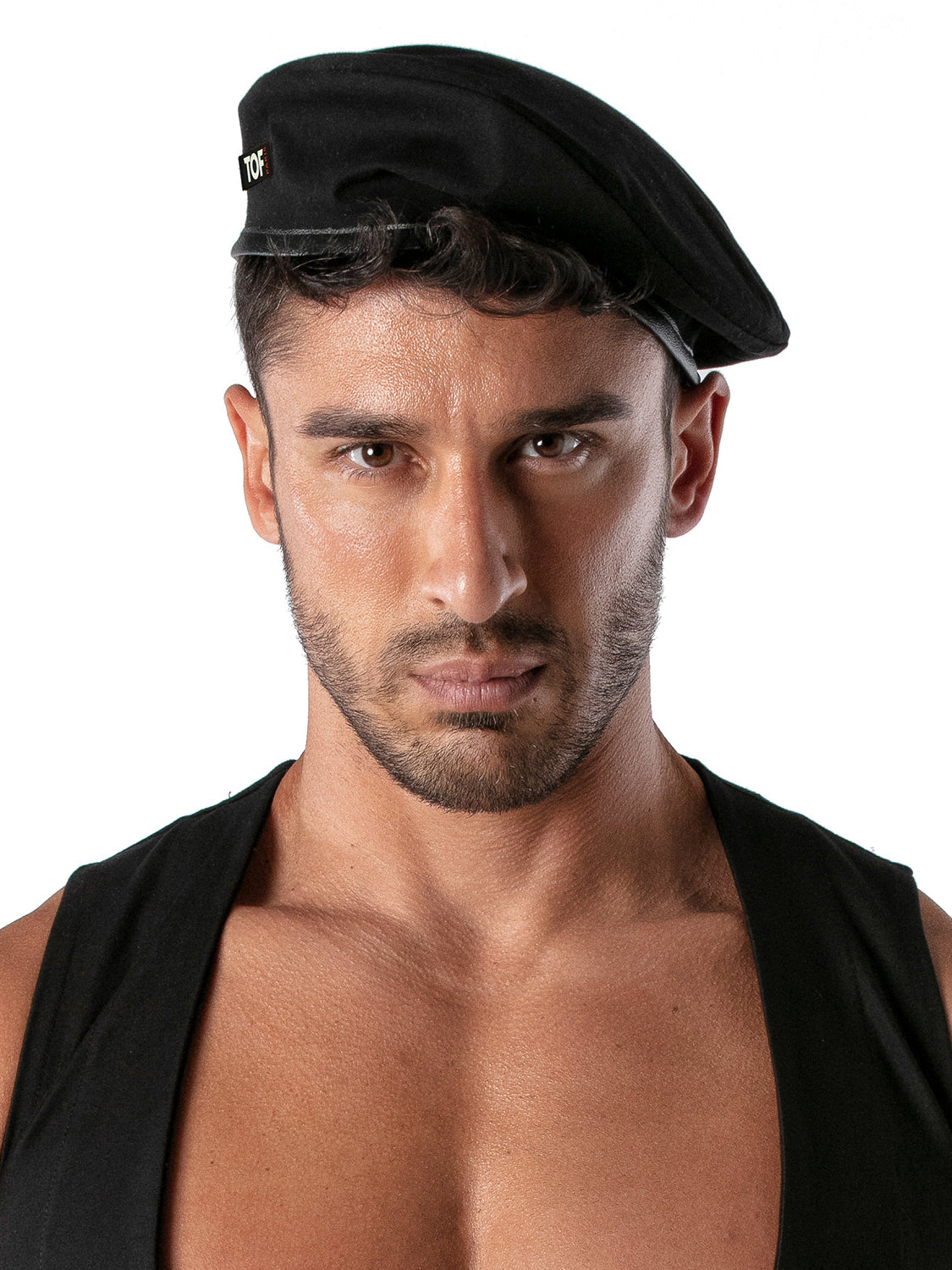 Tof Paris - Reversible Beret Black and Beige
