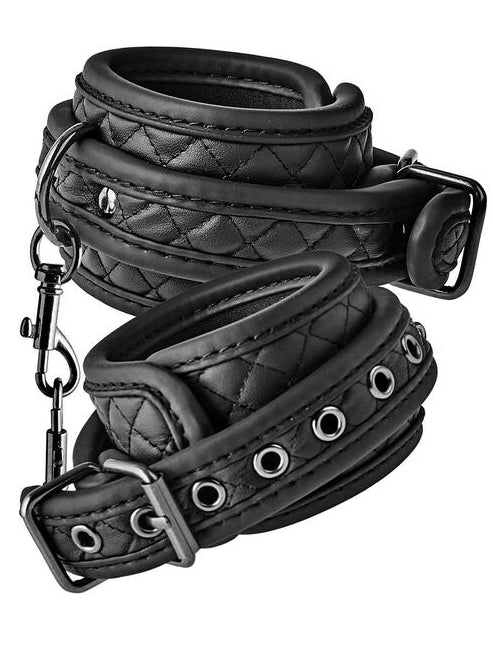 Blaze - Ankle Cuffs Diamond Black