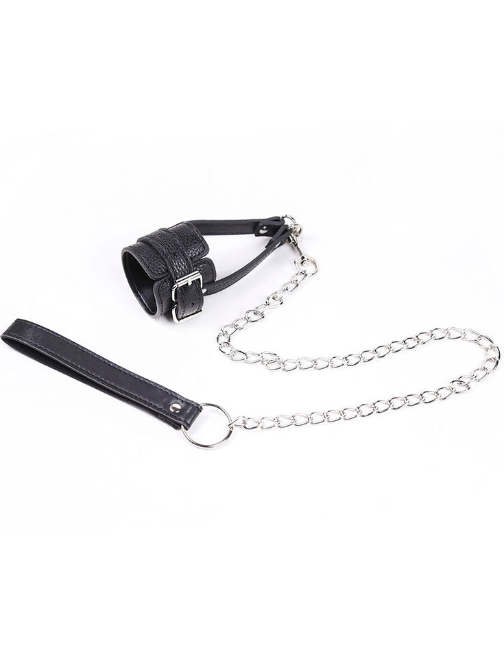 Ohmama - Fetish Ball Stretcher with Leash