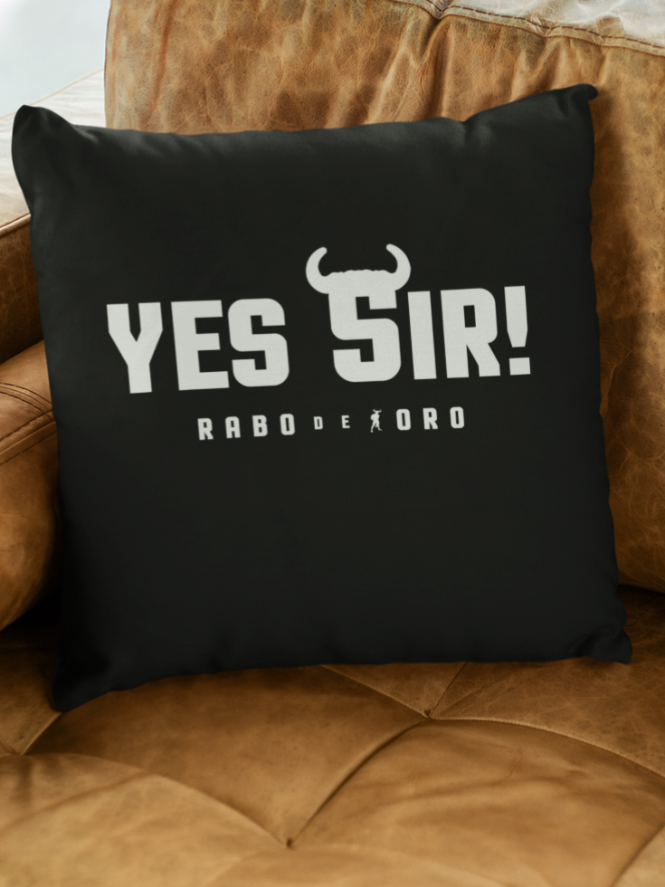 Rabo De Toro - YES SIR - Funda De Cojín BDSM