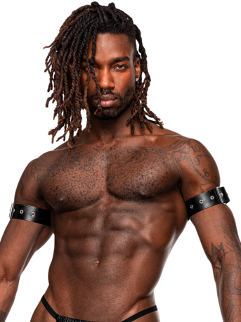 Male Power - Pisces Arm Restraints - One Size - Black