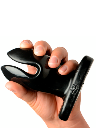Master Series - Ass Anchor Flared Anal Plug - XL - Black RABO DE TORO Master Series - Ass Anchor Flared Anal Plug - XL - Black RABO DE TORO