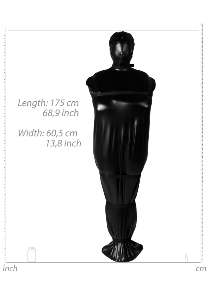 Ouch! - Body Bag with Nylon Straps - Black
