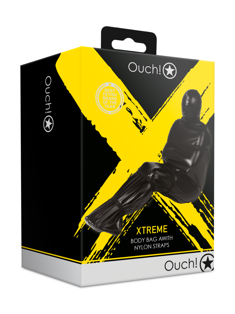 Ouch! - Body Bag with Nylon Straps - Black