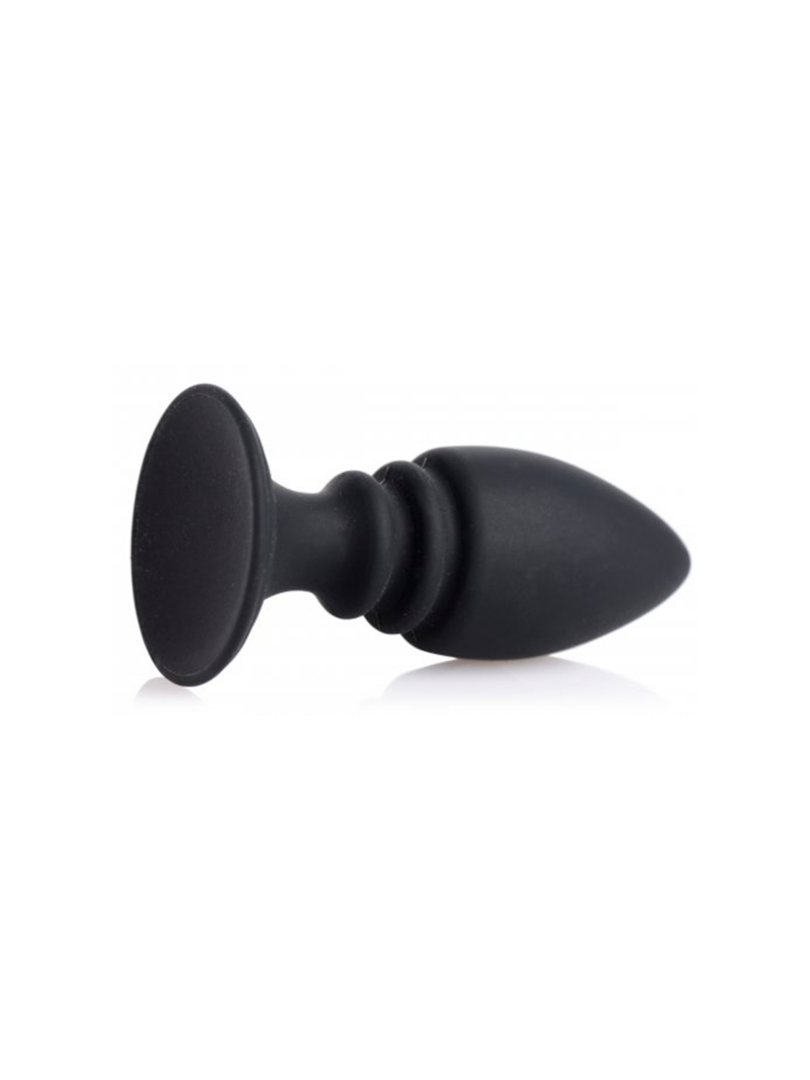 Strict - Male Cock Ring Harness with Silicone Anal Plug