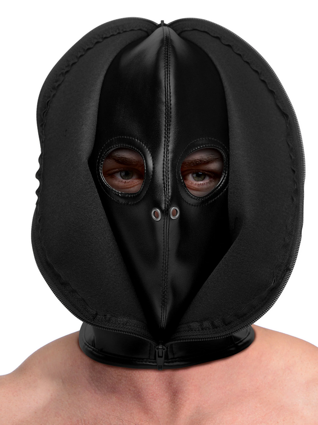 Strict - Zip Front Bondage Hood