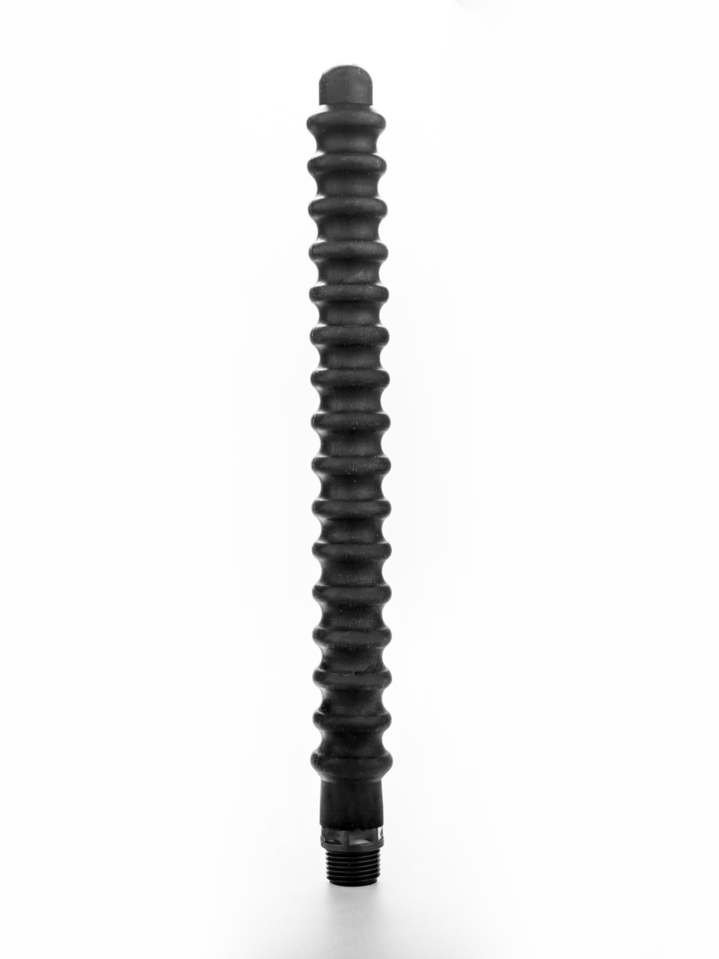 All Black - Silicone Anal Douche - Mega Ripple SA07
