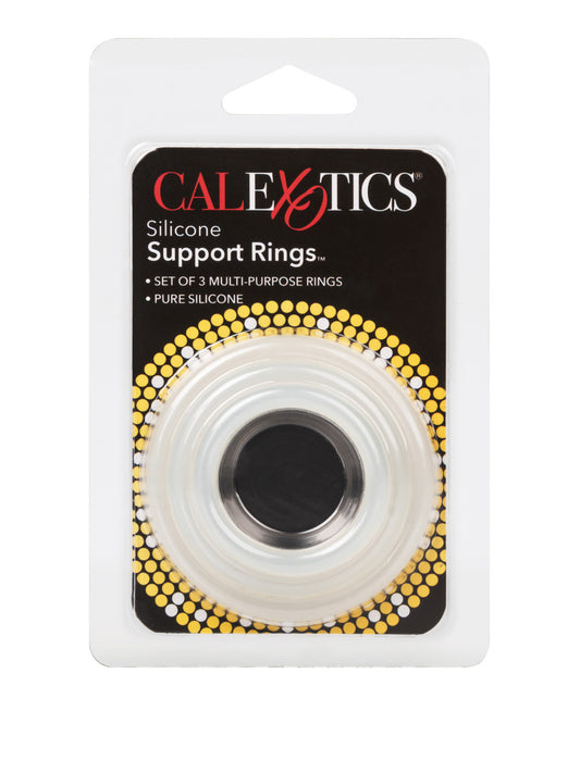 CalExotics -  Silicone Support Rings™ Set - Black,White