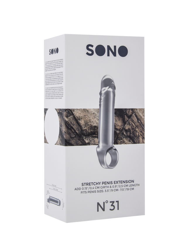 SONO - Elastic Penis Extension Transparent No.31