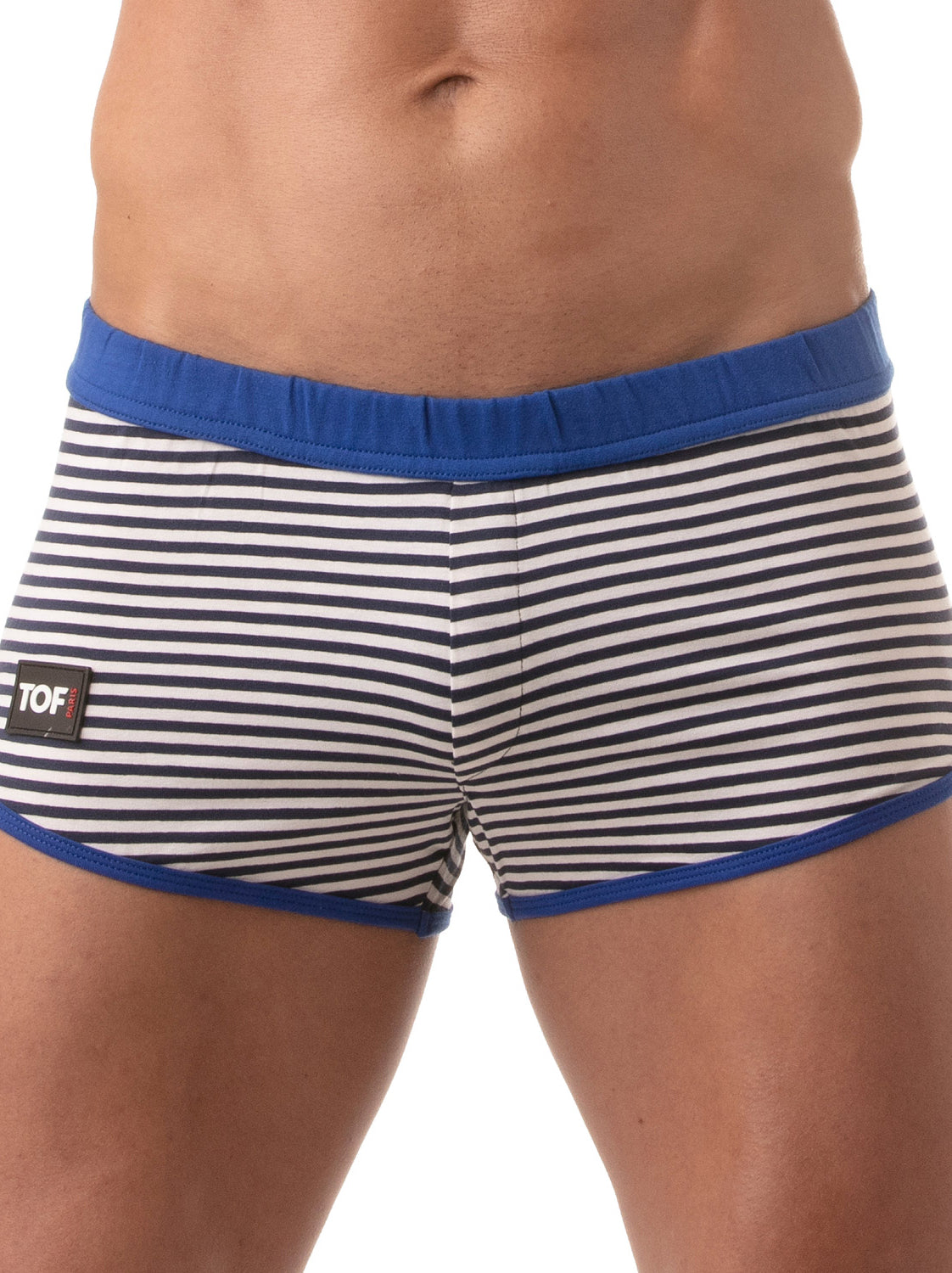 Tof Paris Sailor Mini-Shorts - Blue