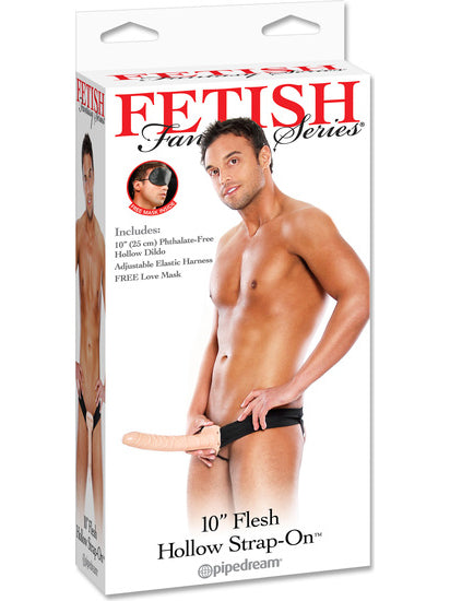 Hollow Strap-On Light 10”