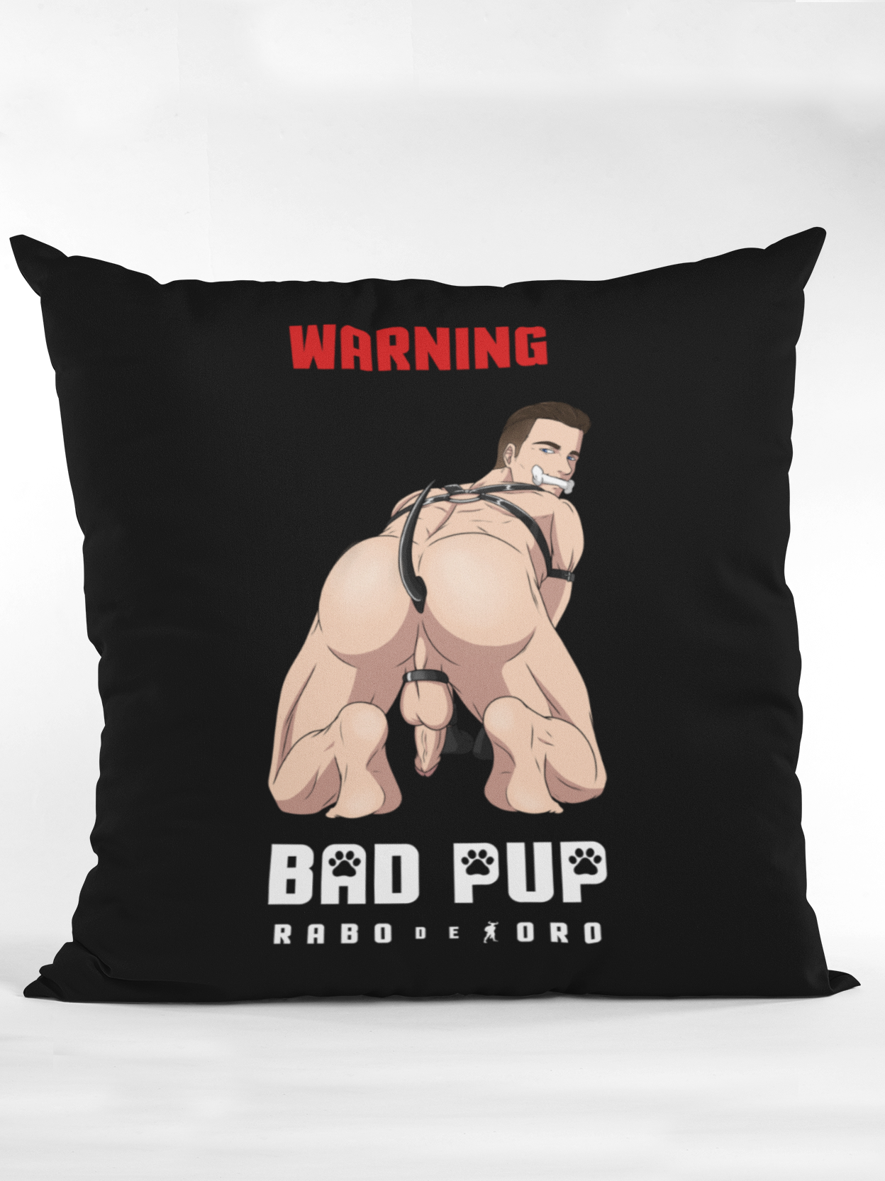 Rabo DeToro - NSFW Warning Bad PUP - Pièce Déco BDSM Queer