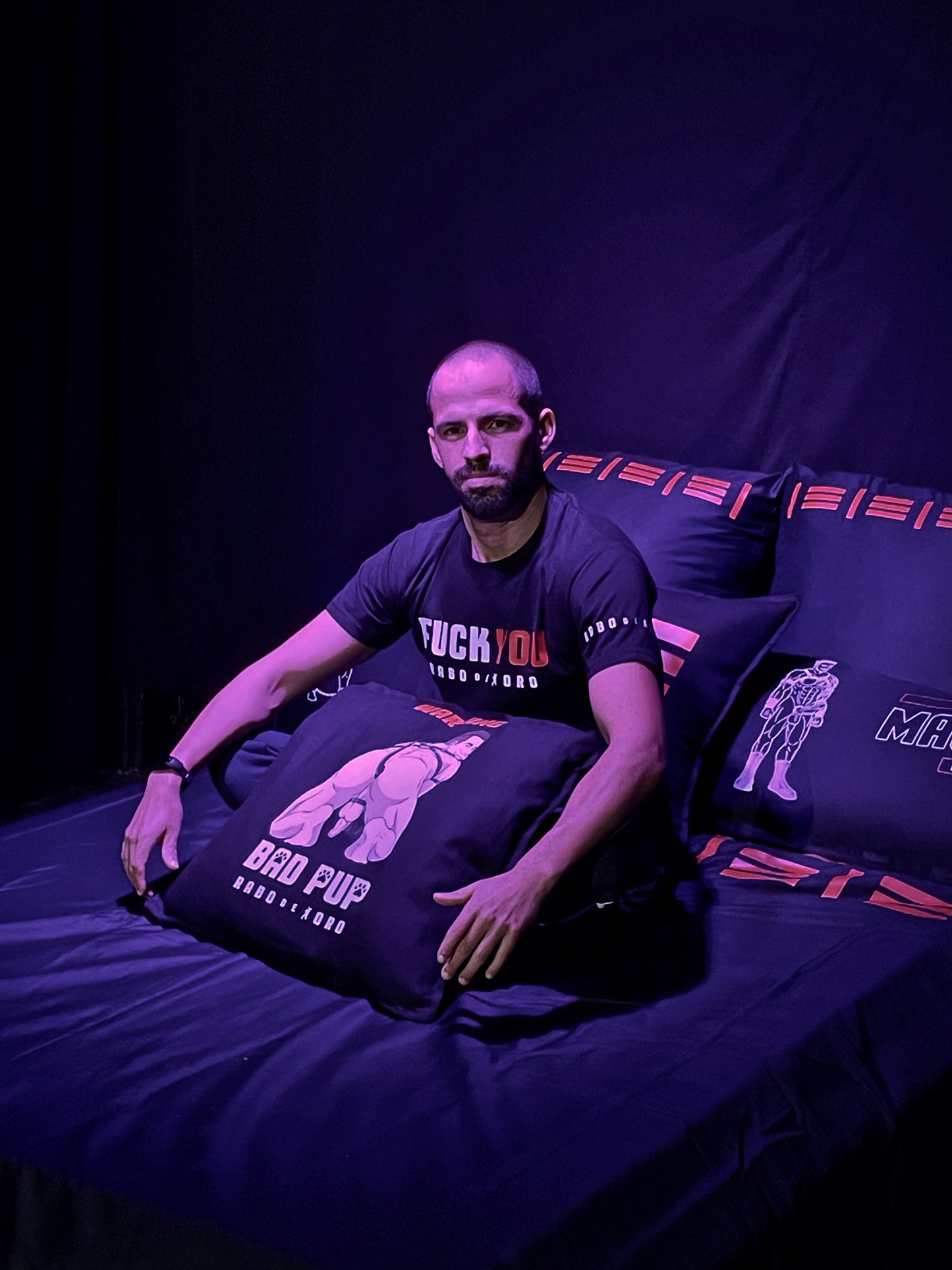 Rabo DeToro - NSFW Warning Bad PUP - Pièce Déco BDSM Queer