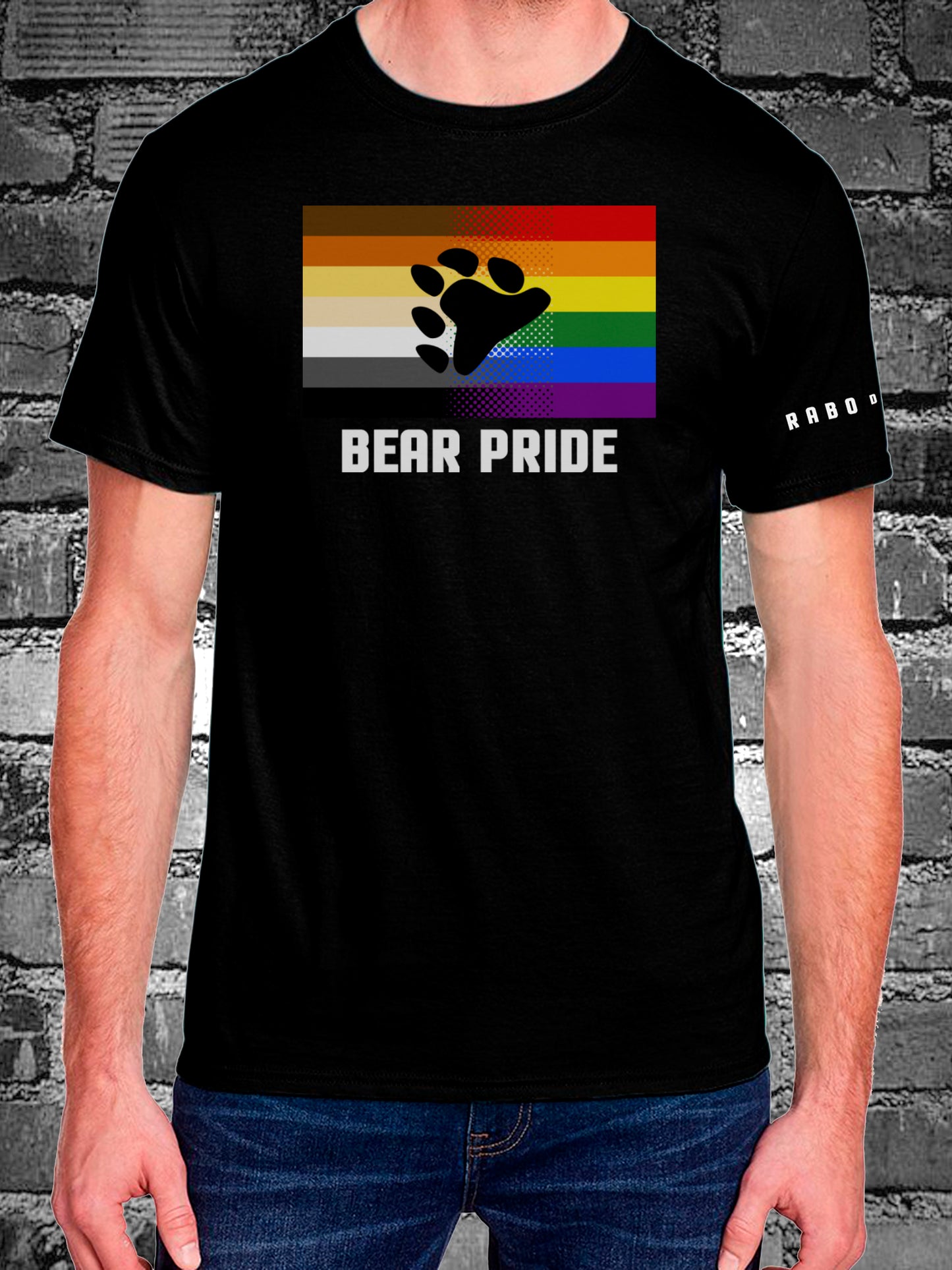Rabo De Toro - BEAR PRIDE Black T-Shirt
