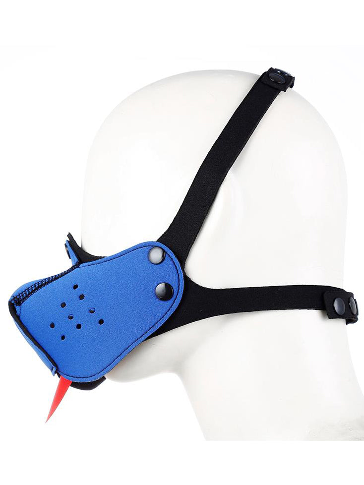 A-Gusto - Adjustable Neoprene Dog Muzzle Blue
