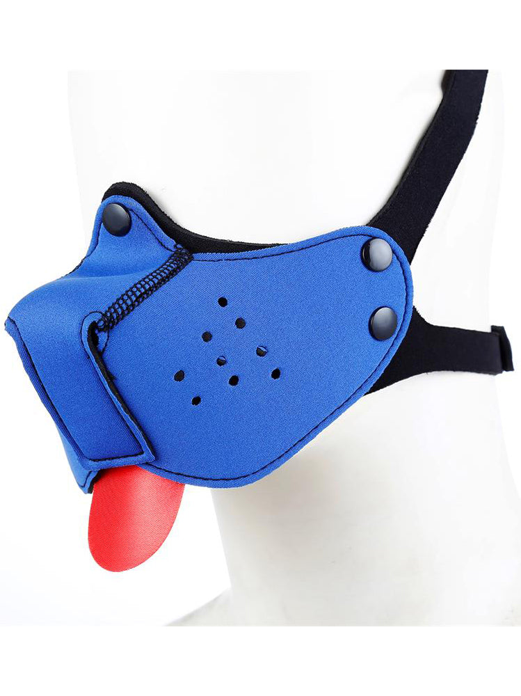 A-Gusto - Adjustable Neoprene Dog Muzzle Blue