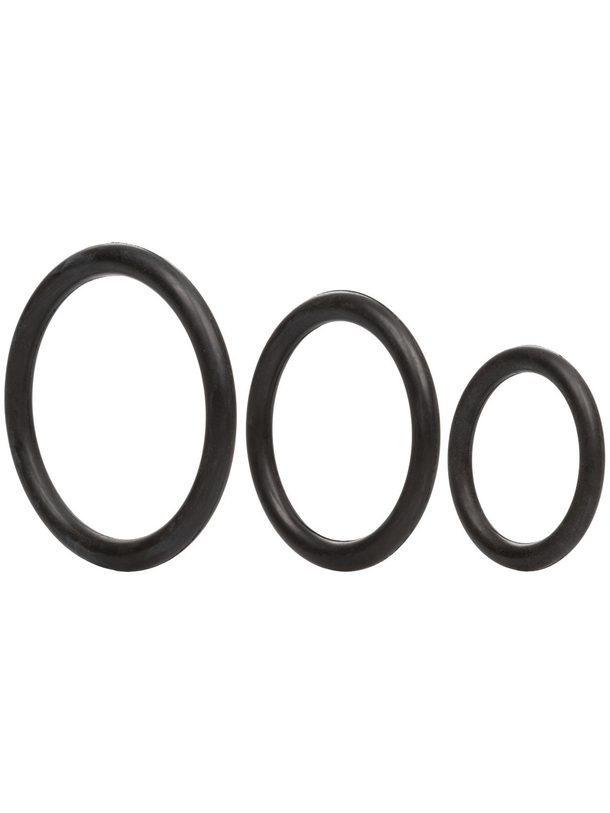 CalExotics -  Black Rubber Ring Set