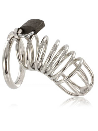Metal Hard Cock Device Chastity