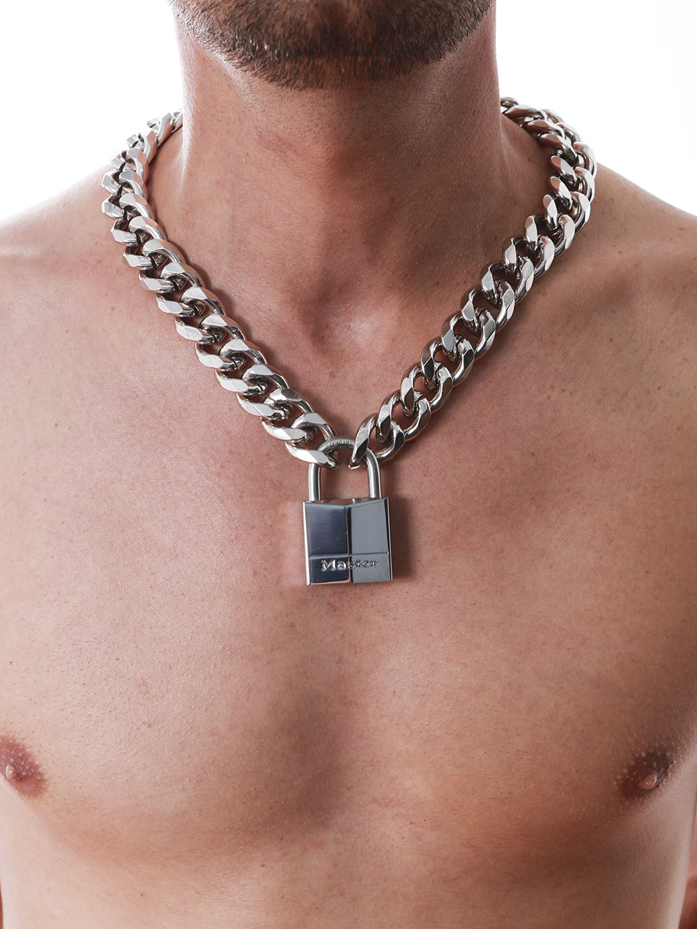 Rabo de Toro - SLAVE Thick Fetish Chain with Padlock