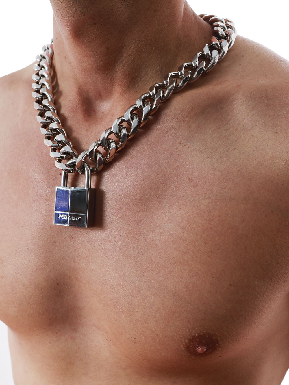 Rabo de Toro - SLAVE Thick Fetish Chain with Padlock