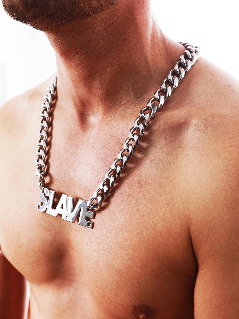 Rabo de Toro - SLAVE Fetish Chain with Clasp