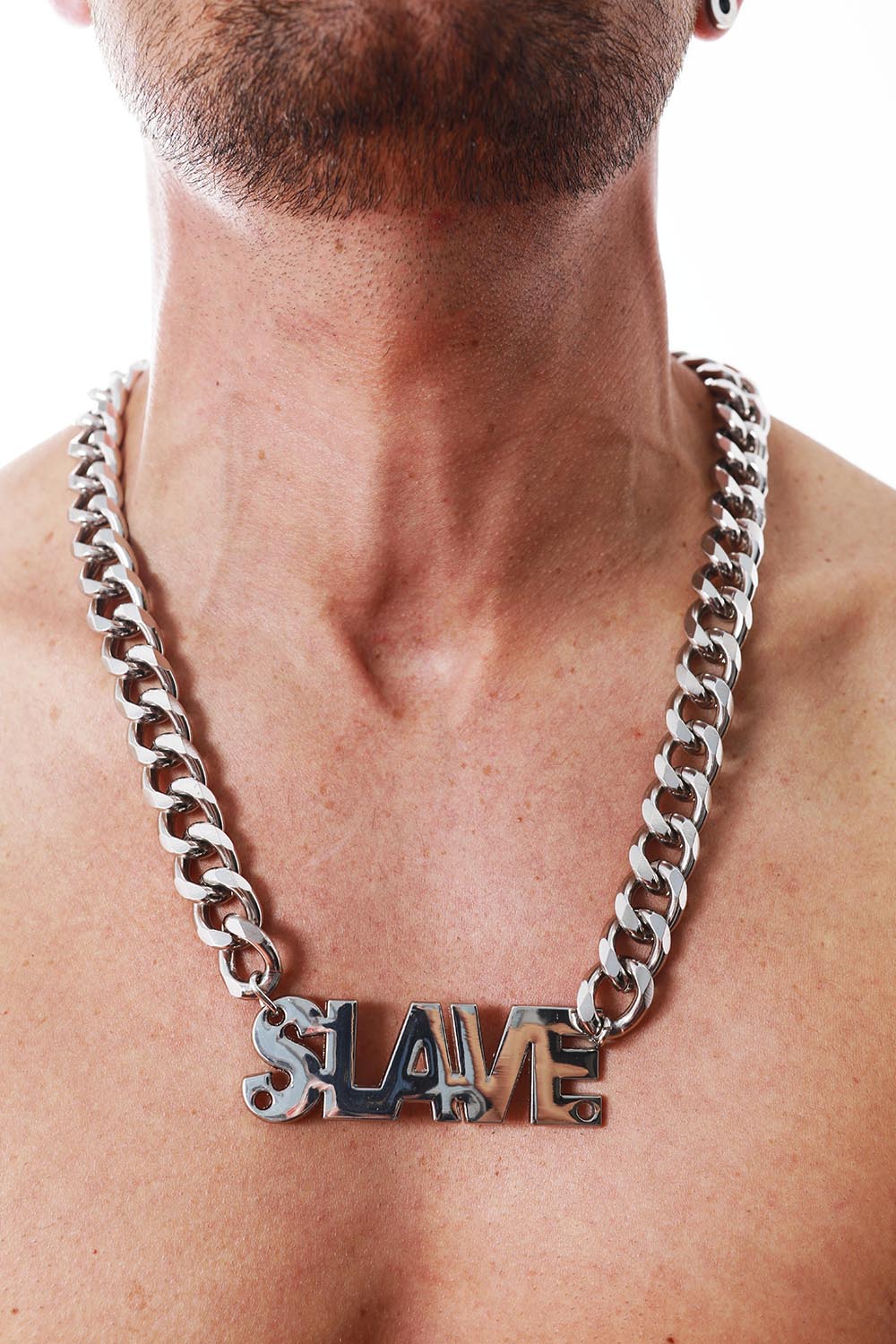 Rabo de Toro - SLAVE Fetish Chain with Clasp