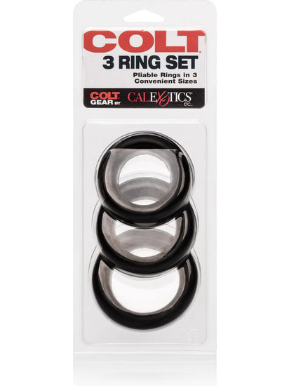 Colt - 3 Cock Ring Set
